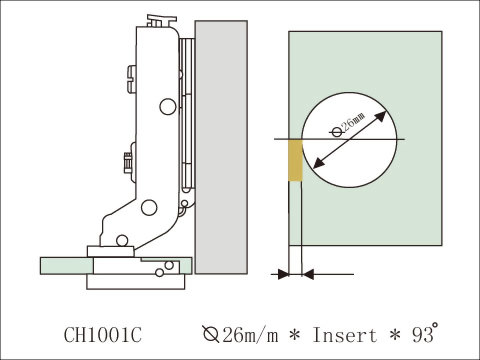 SOFT CLOSING EURO HINGES