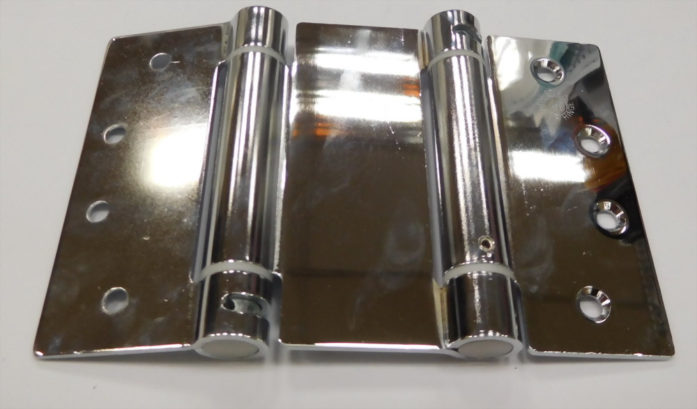 DOUBLE OPEN SPRING 4 INCH HINGE
