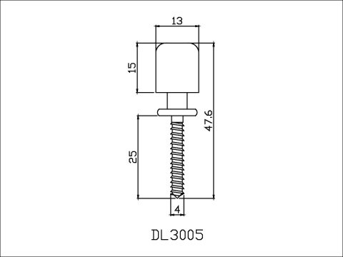 螺絲牙培林下止