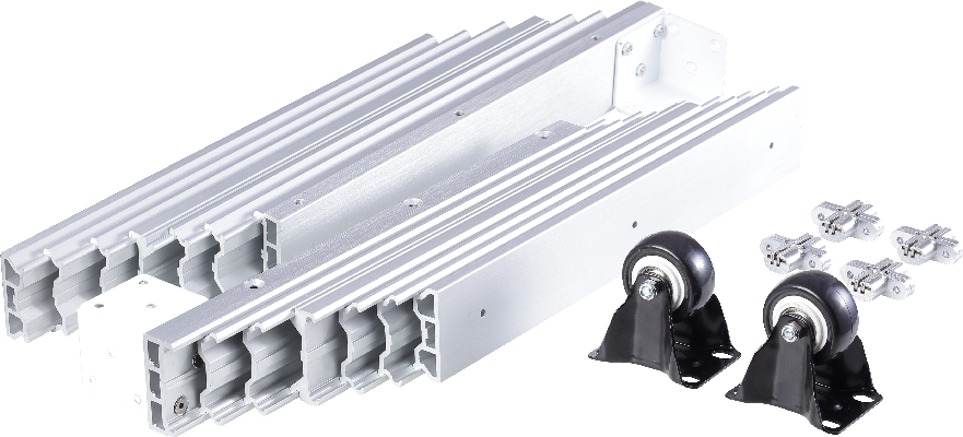 隐藏桌五金拉出式