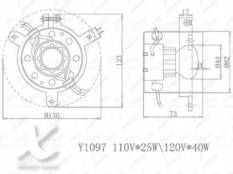 THREE CAN LIGHT W/25W SPOT BULB