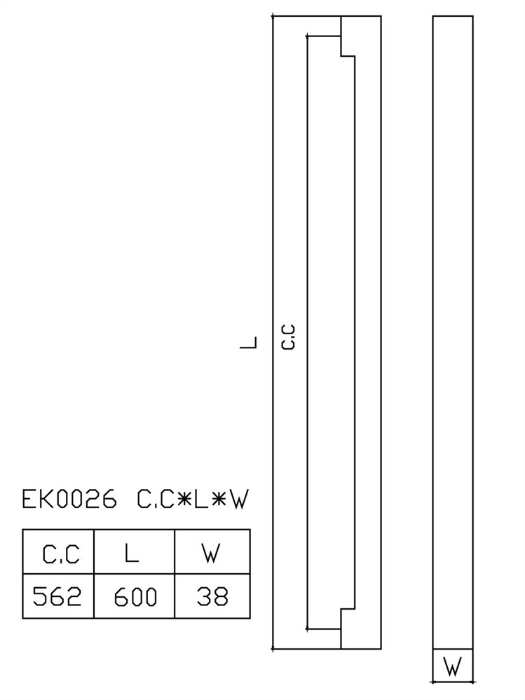 玄関ドアハンドル