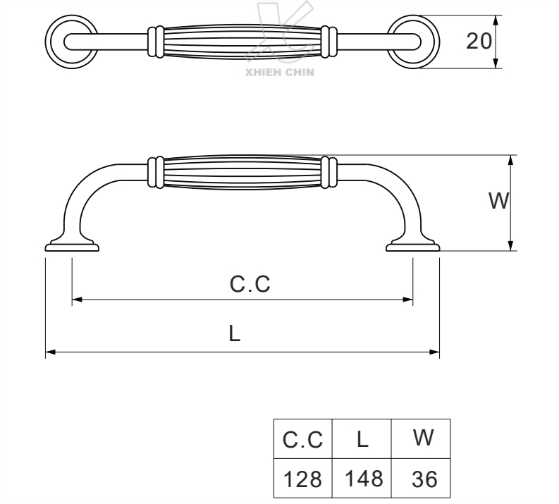 美式乡村风把手