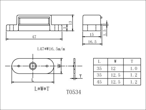 單磁鐵(附鐵片)