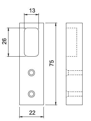 方扁有封口管頭