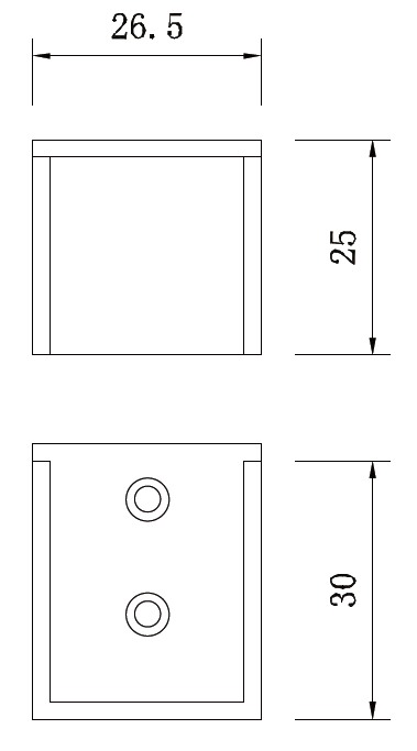 20方管-兩孔目玉
