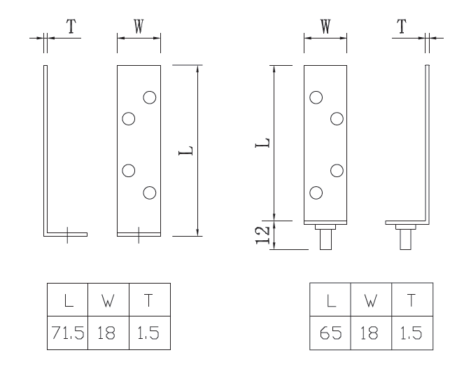 ヒンジ（430ステンレス）