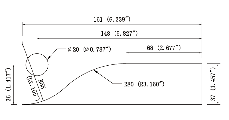 #304 Upper Door patch fitting