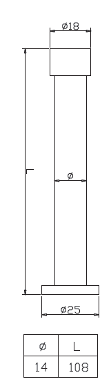304ステンレス鋼戸当り