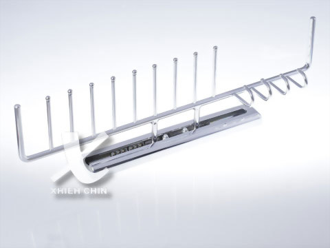 双用伸缩领带架