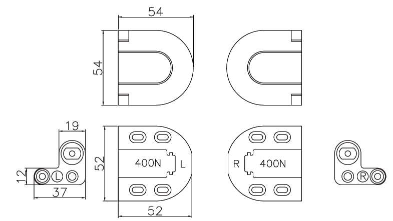 SOFT CLOSING DAMPENING HINGE