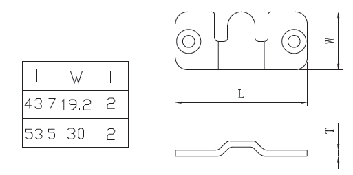 #201 大/小掛扣 不鏽鋼拉絲