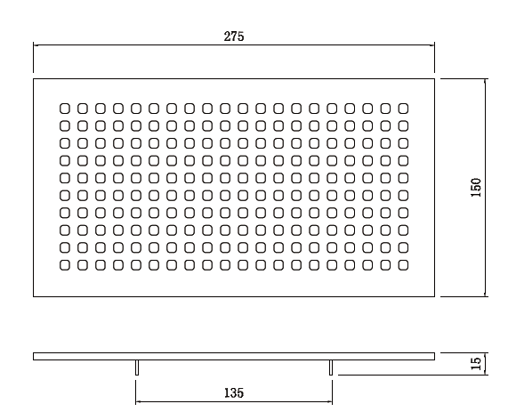Aluminum Alloy Horizontal Air Vents