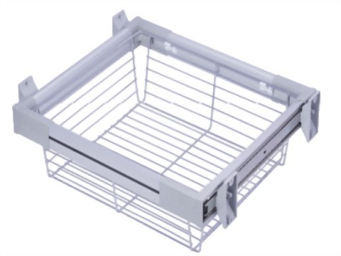 RETRACTABLE STORAGE WIRE BASKET