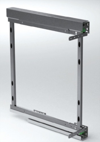 キッチン用スロークローズ調味料用引き出し 耐荷重：15kg