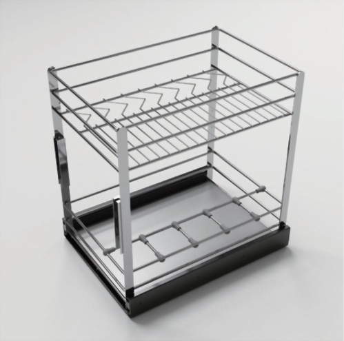 Cushioned double bottom cradle