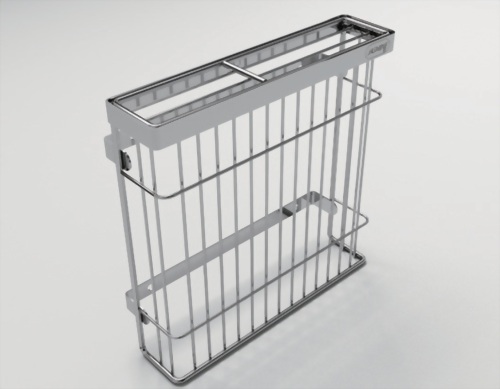 In-cabinet tool holder