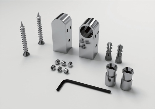 Square fixed pipe head