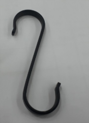 Stainless steel S hook (flat hook)