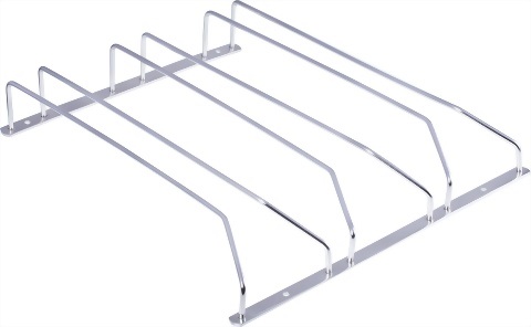 Three-row wine glass holder