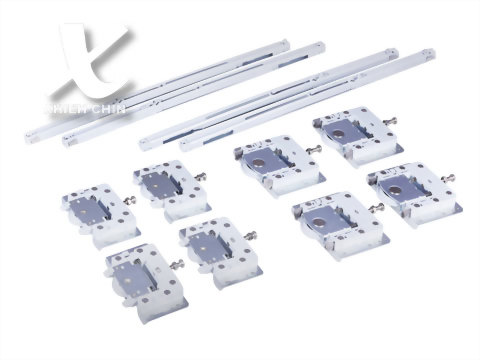 櫥櫃隱藏式緩衝移門輪