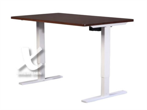 Three-section electric lift table