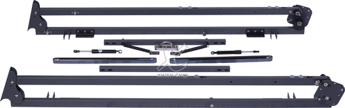 鋼鉄製壁収納折りたたみ家具