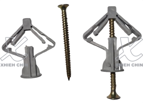 Butterfly wall screw