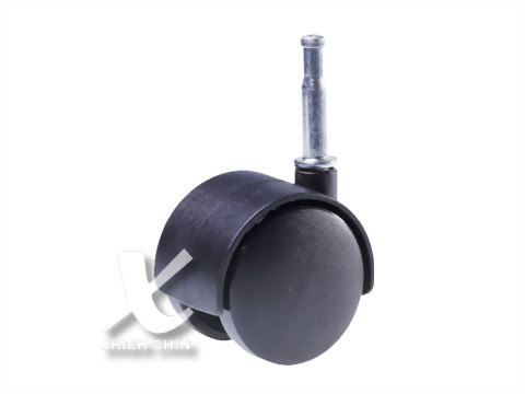 TWIN WHEL CASTER, STEM MOUNT