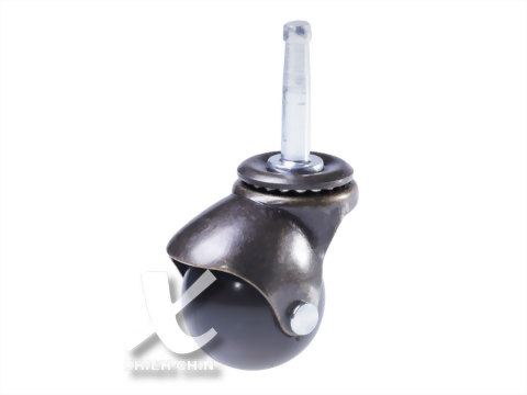 P.P BALL CASTER, STEM MOUNTING