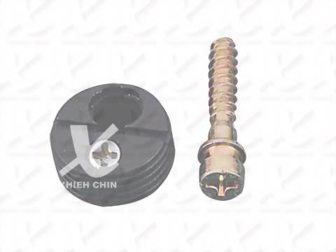 NYLON RECESSED K/D FITTINGS