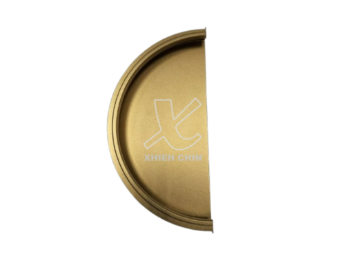 Snap-in aluminum handle