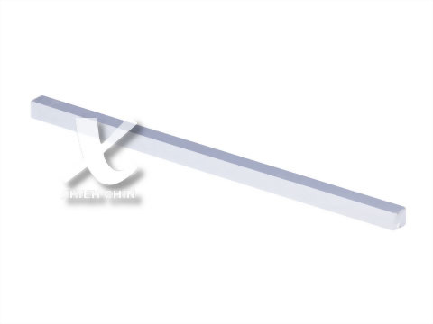 Solid square aluminum bar