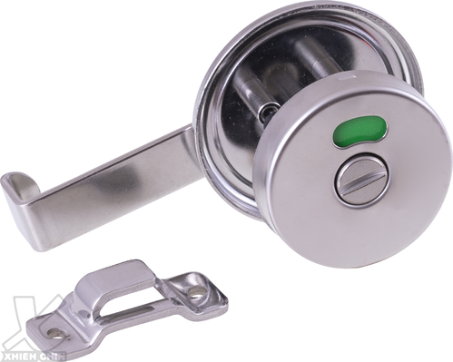 304ステンレス鋼商業用トイレドアロックハンドルノブ