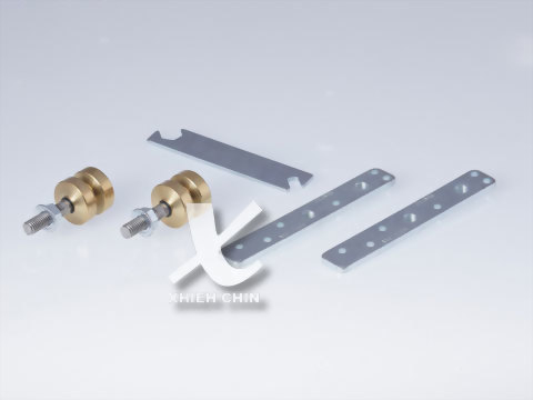 One inch patent universal wheel