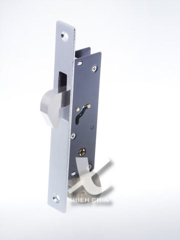 Hook lock for aluminum door