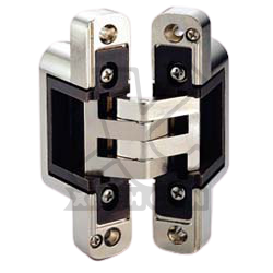 Concealed spring hinge