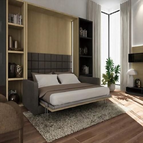 Orthopaedic metal base - folding in vertical with motorized mechanism