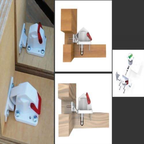 義大利KYR 吸磁暗鎖KINDERLOK