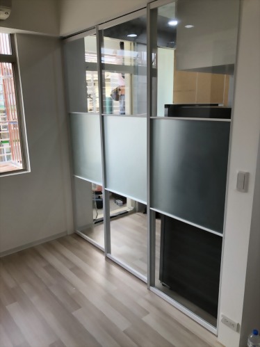 System board aluminum frame door
