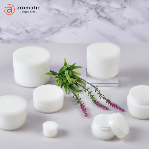 CYLINDER DOUBLE WALLED PP JAR