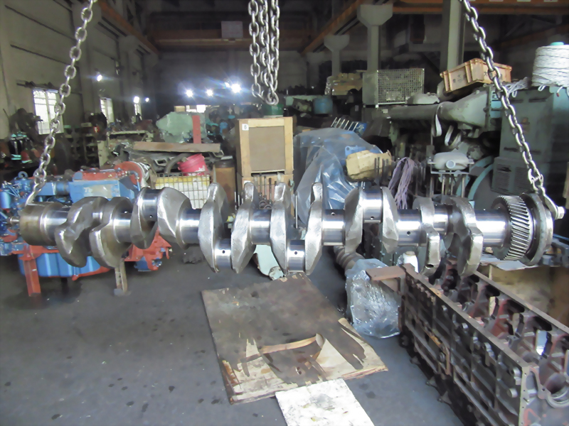 6NSBC CRANKSHAFT,6NSB crankshaft, 6NSB