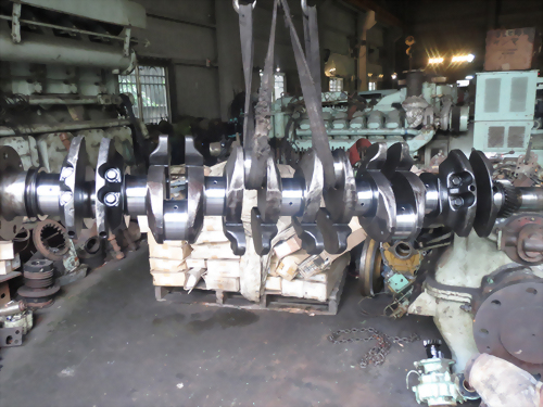 Yanmar 6AL-UT 曲軸