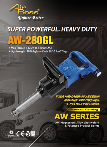 Utensili Pneumatici Leggeri Brevettati (Serie AW)