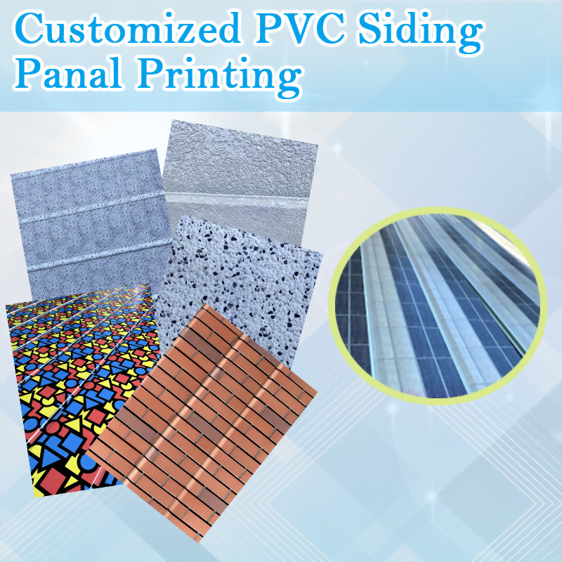 Customizated PVC Siding Panal Printing