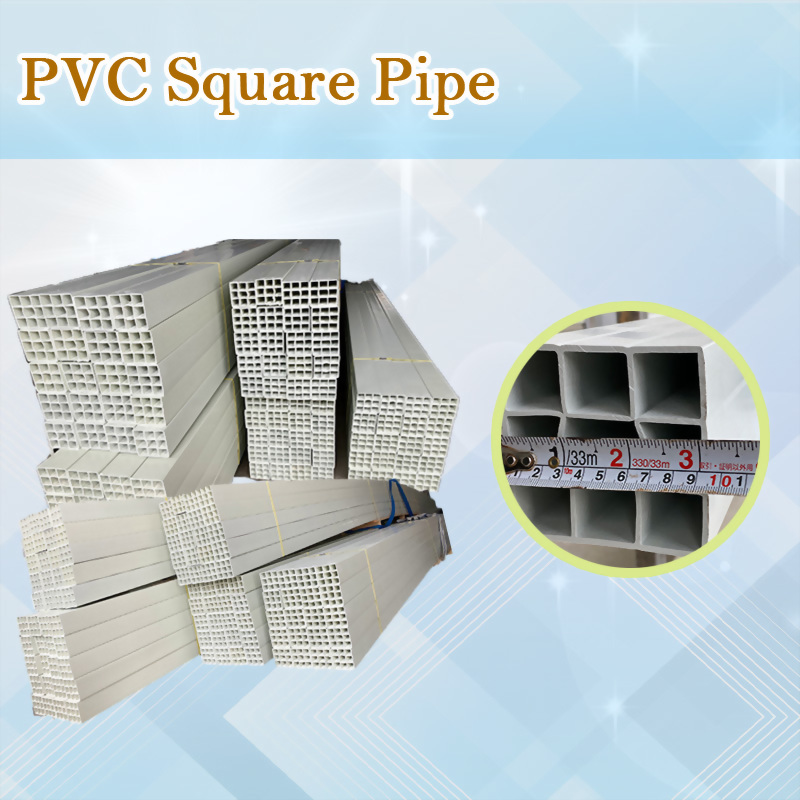 Strong House PVC Corrugated Sheet-PVC Square Pipe