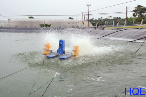 節能馬達裝在養殖水車助力綠色養殖業