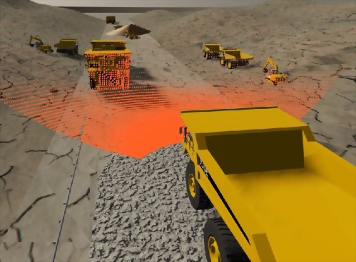 Prescan 矿区场景展示 Prescan 矿区场景展示