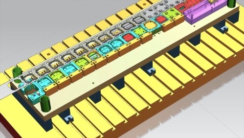 连续冲压模具设计