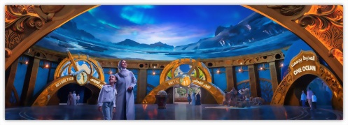 2022年 阿布達比 21.5M Sea World 球幕